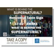 HPG-17.2 - 2017 Edition 2 - Awake - "What Is Behind The Supernatural?" - Table